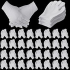 240 Pcs Cotton Gloves Cotton Bulk Pack Moisturizing Gloves Overnight Soft Cot   