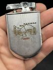 Vintage Flip Top Lighter Lot  4  Parts Or Repair - Zippo  Penguin  Auer  Mini