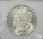 1878-cc Morgan Dollar Certified Ngc Ms 64  Carson City Silver Dollar Brown Label