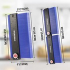 Workpro Connectable Contour Gauge  10 10 Inch   Profile Duplicator With Lock New