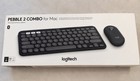 Logitech Pebble 2 Combo Wireless Keyboard mouse Bundle For Mac - Tonal Graphite