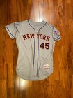2013 New York Mets Zack Wheeler Game Issued Worn Road Jersey All Star Patch