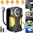 150psi Car Tire Inflator 12v Digital Electric Auto Air Pump Compressor Portable