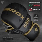 Rdx Mma Gloves Sparring Grappling  Hybrid Open Palm Small-medium  Golden 
