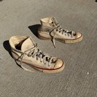 Rare Vintage 1950s Converse Chuck Taylor Red Label High Top Sneakers Mens 10 Usa