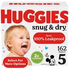 Huggies Snug   Dry Baby Diapers  Size 5  27  Lbs   162 Ct  select For More 