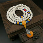 108 Prayer Tibetan 6mm Tibetan Buddhist Bodhi Beads Mala Bless Bracelet Necklace