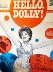 1969  hello Dolly  Barbra Streisand Orig 5 Foot Movie Theater Lobby Standee
