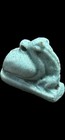 Egyptian Faience Amulet - Thoth As Ibis W  Maat New Kingdom 14th-20th Dynasty