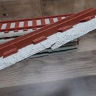8x 1988 Playskool Express Train Straight Tracks Some Damage