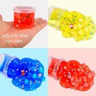 3 Pack Jelly Cube Slime Kit  Super Soft Clear Crunchy Slime  Diy Christmas