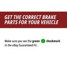 Front   Rear Brake Rotors   Ceramic Pads For Hyundai Sonata Kia Optima