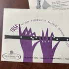 1958 Hi Fidelity Music Show Catalog Macintosh Marantz Thornens Mcm Hi Fi