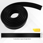 Premium Silicone Squeegee Rubber Replacement - 41in Roll   Versatile Black 