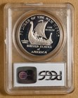 2000 P Leif Ericson Commemorative Silver Dollar Pcgs Pr69dcam