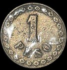 1925 Paraguay One Peso Coin Great Condition High Value