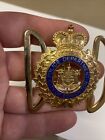 Vintage City Of Edmonton Police Department Belt Buckle
