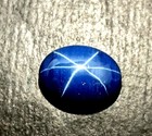 Six Rays Blue Star Sapphire 15 50 Ct Oval Cabochon Loose Gemstone From Sri Lanka