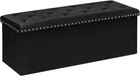 Storage Ottoman Bench  Folding Tufted Ottomans With Storage  Extra Large 140l   