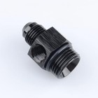 -6 An Male Flare To -8 An Orb Male With 1 8 Npt Gauge Port Fuel 6an To 8orb