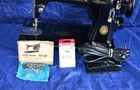 Singer 66 Sewing Machine 1950 Centennial Serviced Tested New Wiring Sews Nice