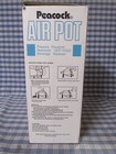Peacock Air Pot Hot cold Beverage Dispenser  new Old Stock  Fast Free Shipping 