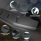 Running Board For 19-25 Chevy Silverado 1500 Crew Cab Black Side Step Nerf Bar