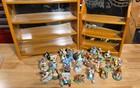 Lennox Disney Thimble Collection With Shelves   Lot Of Figures