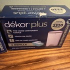 2 Dekor Plus Diaper Pail Liner Refill Bags New 2-212302 Biodegradable 4 Per Box