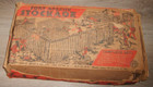 Vintage Marx Fort Apache Stockade Playset Plastic Cowboy   Indians Figures   Box
