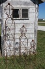 Large 60  Stick Man Topiary Flower Trellis  Plant Climber