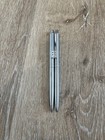 Vintage Paper Mate Double Heart Slim Profile Chrome Pen   Pencil Set W Box Usa