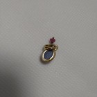 Tous Silver Goldplating Necklace Pendant Cute Elegant Jewelry Accessories E804