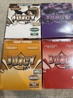 Juicy Jays King Size Slim Rolling Papers Lot Of 4 Boxes 24 Packs box  Sealed New