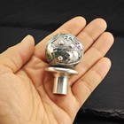 Sterling Silver Floral Enamel Accent Bottle Stopper 800 Silver Misc0396