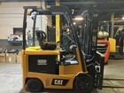 2020 Cat  5000 Lb Electric Forklift With Ss With 2 Stage Mast 4196 Hours