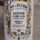 Lot Of 2 Poo-pourri Before-you-go Toilet Spray Original Citrus Refill 16 Fl Oz