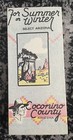 Beautiful Vintage 1940s Coconino County Arizona Travel Brochure Lots Of Photos M