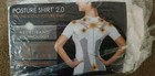 Alignmed Womens Posture Correcting Shirt 2 0 Neuroband Technology White Medium M