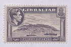 Travelstamps 1938 Gibraltar Stamps Sg123b Three Half Pence  Mogh Perf  13