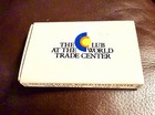 The Club At The World Trade Center  New York City  Historic Matchbox 9-11