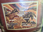 Vintage 1982 Creative Expressions Mustang Mirage Wild Horse Needlepoint Kit 3837