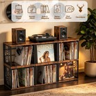 Wood Vinyl Record Storage diy Stackable Record Holder holds 80-100 Lps   Retr   
