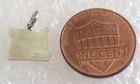 Vintage State Of Oregon Map Tourist Travel Souvenir Tiny Mini Silver Charm