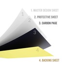 Ghost Tattoo Transfer Paper 8 5  X 11  Stencil Carbon Thermal Tracing Hectograph