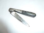 Vintage French Gaillard Pocket Knife   Horn By Parisbookandpaper