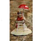 Wee Forest Folk Limited Edition M349g Mouse On Duty