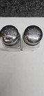 Vintage Stainless Steel Salt And Pepper Shaker Restaurant Diner Style Check Pics