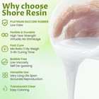 16oz Platinum Cure Silicone Mold Making Kit For Beginners 16 Oz  Translucent 