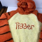 Vtg Disney Store Tigger Fleece 1 Piece Costume Adult Size Large Hooded